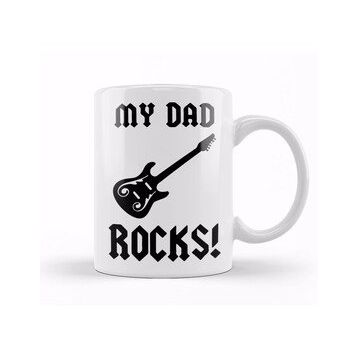 Baskı Dükkanı My Dad Rocks Kupa