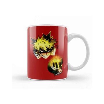 Baskı Dükkanı My Hero Academia Bakugou Faces Kupa