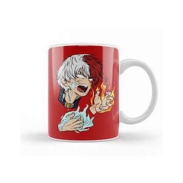 Baskı Dükkanı My Hero Academia Todoroki Faces Kupa