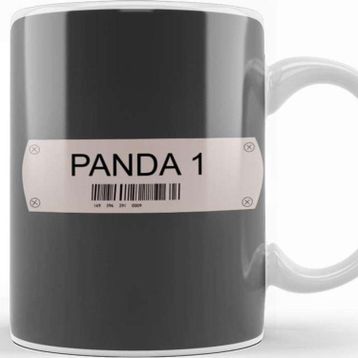 Baskı Dükkanı My Name Is Panda 1 We Bare Bears Kupa
