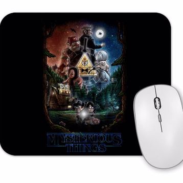 Baskı Dükkanı Mysterious Things Mouse Pad