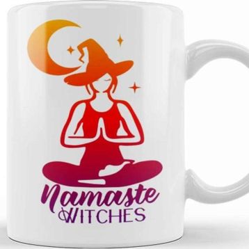 Baskı Dükkanı Namaste Witches 01 Kupa