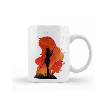 Baskı Dükkanı Nami One Piece In Silhouette Kupa