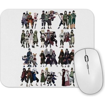Baskı Dükkanı Naruto Equipe Mouse Pad