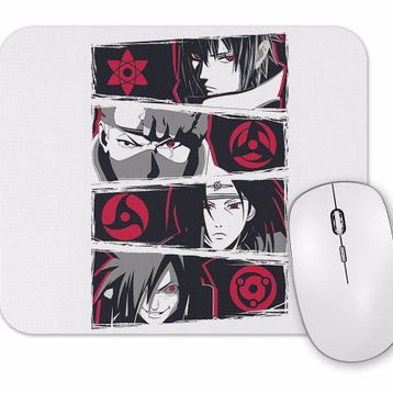 Baskı Dükkanı Naruto Sharigans Mouse Pad
