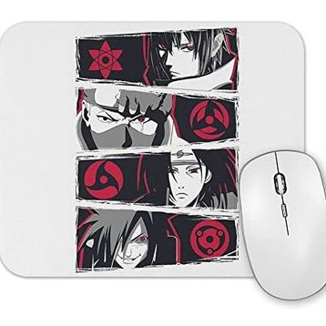 Baskı Dükkanı Naruto Sharigans Mouse Pad