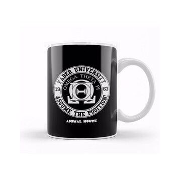 Baskı Dükkanı National Lampoons Animal House Animal House Faber University Logo Kupa