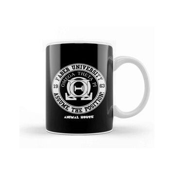 Baskı Dükkanı National Lampoons Animal House Animal House Faber University Logo Kupa