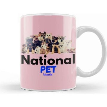 Baskı Dükkanı National Pet Month Kupa