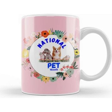 Baskı Dükkanı National Pet Month Kupa