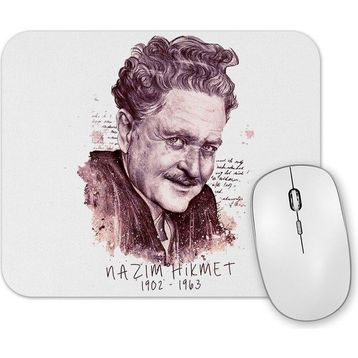 Baskı Dükkanı Nazım Hikmet Mouse Pad