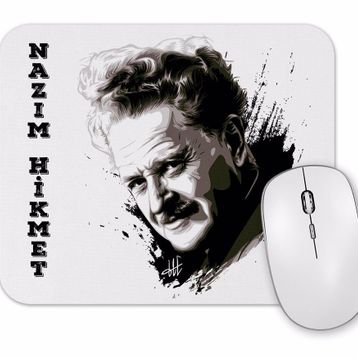 Baskı Dükkanı Nazım Hikmet Mouse Pad