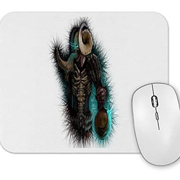 Baskı Dükkanı Necromancer Spike Bones Mouse Pad