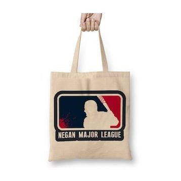 Baskı Dükkanı Negan Major League Bez Çanta