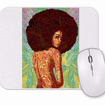 Baskı Dükkanı Negra Mandala Mouse Pad
