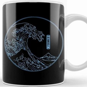 Baskı Dükkanı Neon Wave Kupa