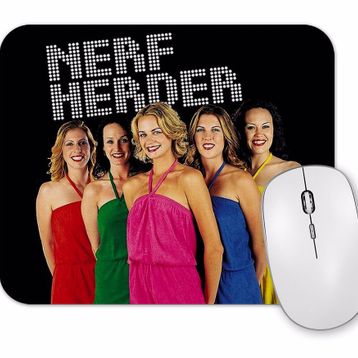 Baskı Dükkanı Nerf Herder Girls Mouse Pad
