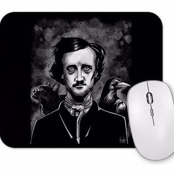 Baskı Dükkanı Nevermore Edgar Allan Poe Mouse Pad