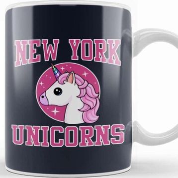 Baskı Dükkanı New York Unicorns Varsity Kupa