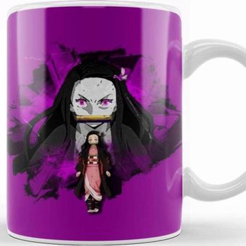 Baskı Dükkanı Nezuko Purple Night Kupa