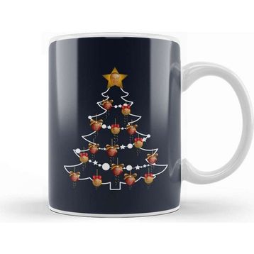 Baskı Dükkanı Nigel Farage Ukıp Christmas Tree Baubles Kupa