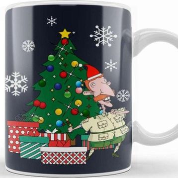 Baskı Dükkanı Nigel Thornberry Around The Christmas Tree Kupa