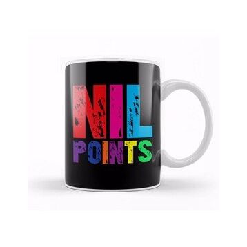 Baskı Dükkanı Nil Points Text Kupa