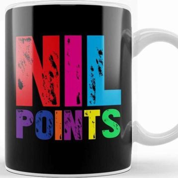 Baskı Dükkanı Nil Points Text Kupa