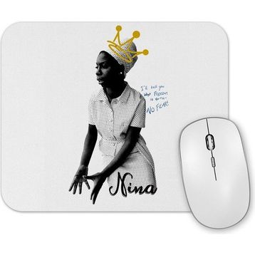 Baskı Dükkanı Nina Simone Mouse Pad