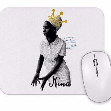 Baskı Dükkanı Nina Simone Mouse Pad