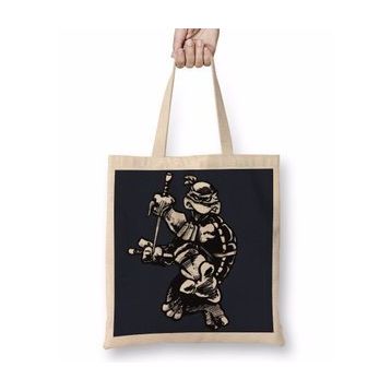 Baskı Dükkanı Ninja Turtles Raphael 1984 Bez Kadın Günlük Çanta