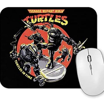 Baskı Dükkanı Ninja Turtles Turtle Power Mouse Pad