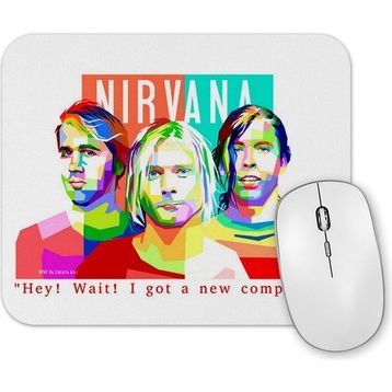 Baskı Dükkanı Nirvana 01 Mouse Pad