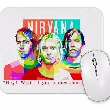 Baskı Dükkanı Nirvana 01 Mouse Pad