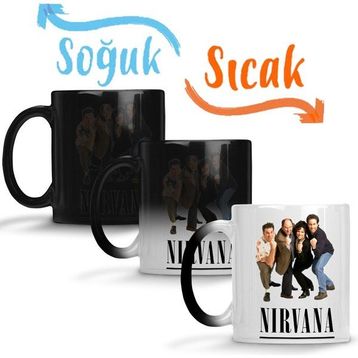 Baskı Dükkanı Nirvana 01 Sihirli Porselen Kupa