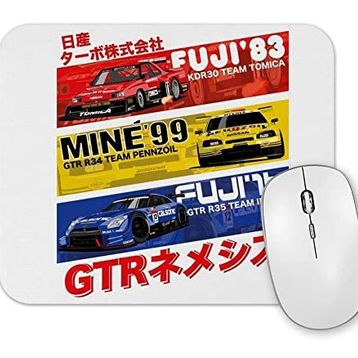 Baskı Dükkanı Nissan Gtr History Mouse Pad