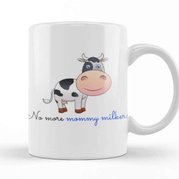 Baskı Dükkanı No More Mommy Milkers Kupa
