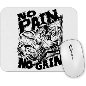 Baskı Dükkanı No Pain No Gain Mouse Pad