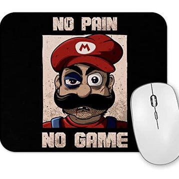 Baskı Dükkanı No Pain No Game Mouse Pad