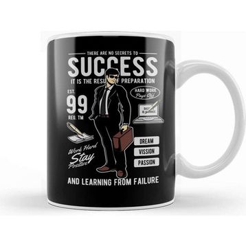 Baskı Dükkanı No Secrets To Success Kupa