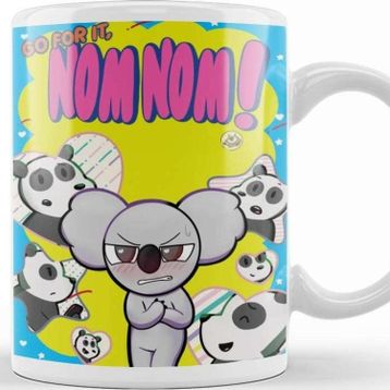 Baskı Dükkanı Nom Nom We Bare Bears 014 Kupa