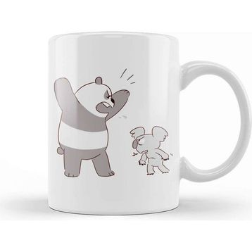 Baskı Dükkanı Nom Nom We Bare Bears 05 Kupa