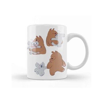 Baskı Dükkanı Nom Nom We Bare Bears 06 Kupa