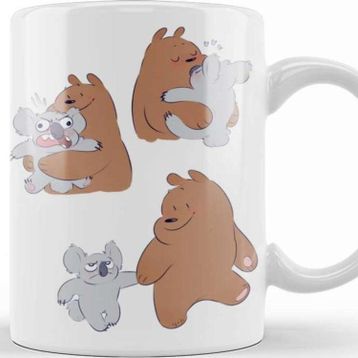 Baskı Dükkanı Nom Nom We Bare Bears 06 Kupa