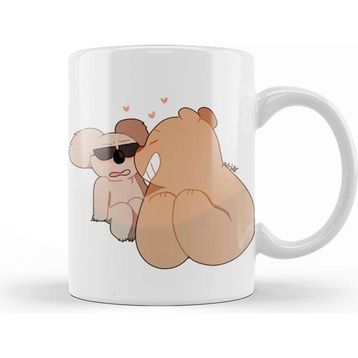 Baskı Dükkanı Nom Nom We Bare Bears 07 Kupa