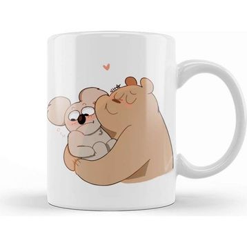 Baskı Dükkanı Nom Nom We Bare Bears 08 Kupa