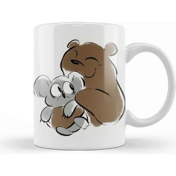 Baskı Dükkanı Nom Nom We Bare Bears 09 Kupa