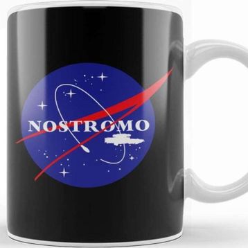 Baskı Dükkanı Nostromo Nasa Logo Alien Kupa