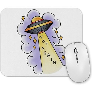Baskı Dükkanı Not Again Ufo Mouse Pad