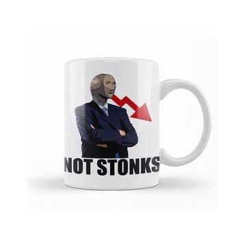Baskı Dükkanı Not Stonks Kupa
